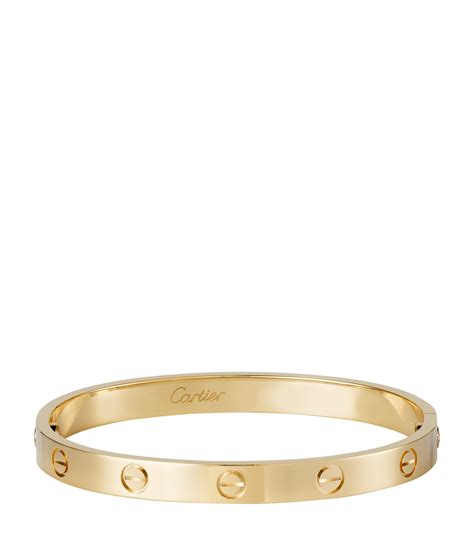 cartier love bracelet yellow gold|cartier love bracelet pricing.